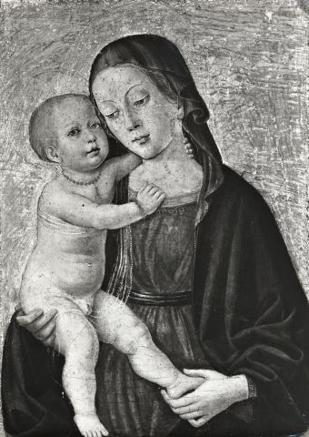A. C. Cooper — Anonimo fiorentino - sec. XV - Madonna con Bambino — insieme